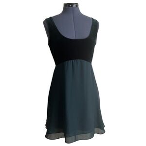 JS Collections 90’s Vintage Velvet + Shift Mini Dress Sz 6